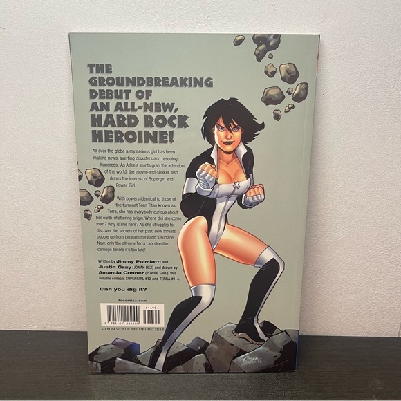 Terra Graphic Novel DC Comics 2009 First Printing Jimmy Palmiotti TPB OOP - Picture 2 of 8